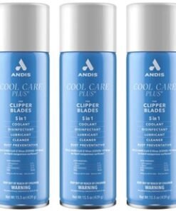 ANDIS COOL CARE PLUS CLIPPER LUBRICANTE SPRAY 5 EN 1, CL-12750.