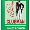 CLUBMAN PINAUD FINEST POWDER, BLANCO, CALMANTE PARA LA PIEL, 4 ONZAS