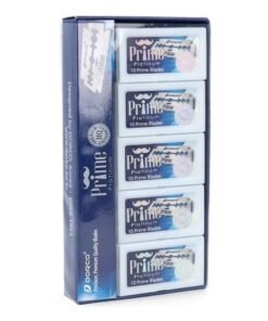 DORCO 100 DOUBLE EDGE PRIME RAZOR BLADES.