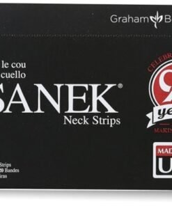 GRAHAM SANEK - NECK STRIPES, 2.5 X 17.5-12 PACKS WITH 60 UNITS PER PACKAGE