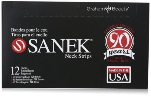 GRAHAM SANEK - NECK STRIPES, 2.5 X 17.5-12 PACKS WITH 60 UNITS PER PACKAGE