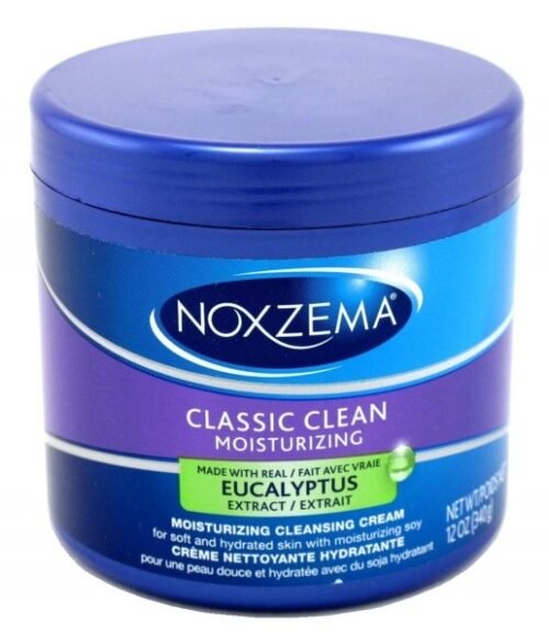 NOXZEMA CLASSIC CLEAN MOISTURE CLEANSING CREAM IN 12 OUNCE JAR (12.0 FL OZ)