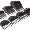 ANDIS 7 PIECE SNAP-ON BLADE COMB SET BLACK (01380)-