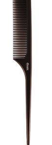 ANNIE - BLACK RAT TAIL COMBS - ASSORTED SALON STYLE - POINTED TIP FOR PARTING AND STYLING HAIR