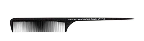 CARBON RAT TAIL COMB 9.5 INCHES