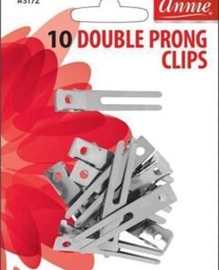 DOUBLE PRONG CLIPS HAIR CLIPS ROLLER CLIPS