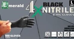 EMERALD 4X NITRILE GLOVES