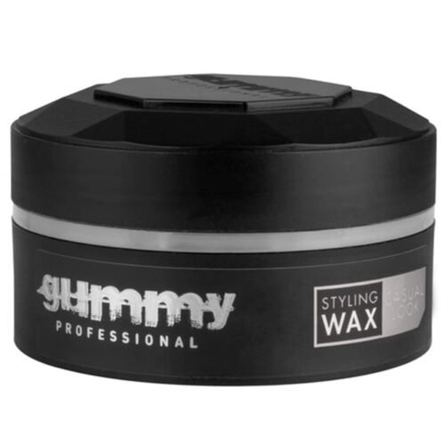 GUMMY PROFESSIONAL CASUAL STYLING WAX, VITAMIN B5 (PANTHENOL), PARABEN AND ALCOHOL FREE, EDGE CONTROL, EXTREME LOOK, CREAMY STRUCTURE, 150 ML