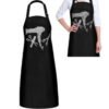 HAIR STYLIST APRON HAIRSTYLIST SALON APRON WITH RHINESTONE TOOLS AND 3 POCKETS HAIRDRESSER BARBER APRONS