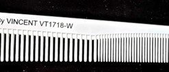 KENNY DUNCAN - WHITE CERAMIC COMB (VANITY) VINCENT VT1718-W