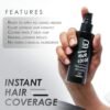 LEVEL 3 TEMPORARY BEARD COLOR – FOR BLACK HAIR BEARDS – FULL BEARD IN MINUTES – EASY TO APPLY & NO MIXING REQUIRED L3.-