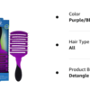 WET BRUSH PRO FLEX DRY PADDLE BRUSH - PÚRPURA 1 PC